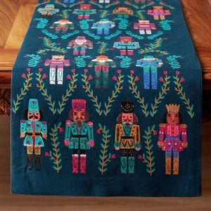 ISO anthropologie nutcracker table runner. NOT FOR SALE